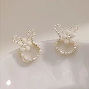 Gorgeous Rabbit Stud Earrings